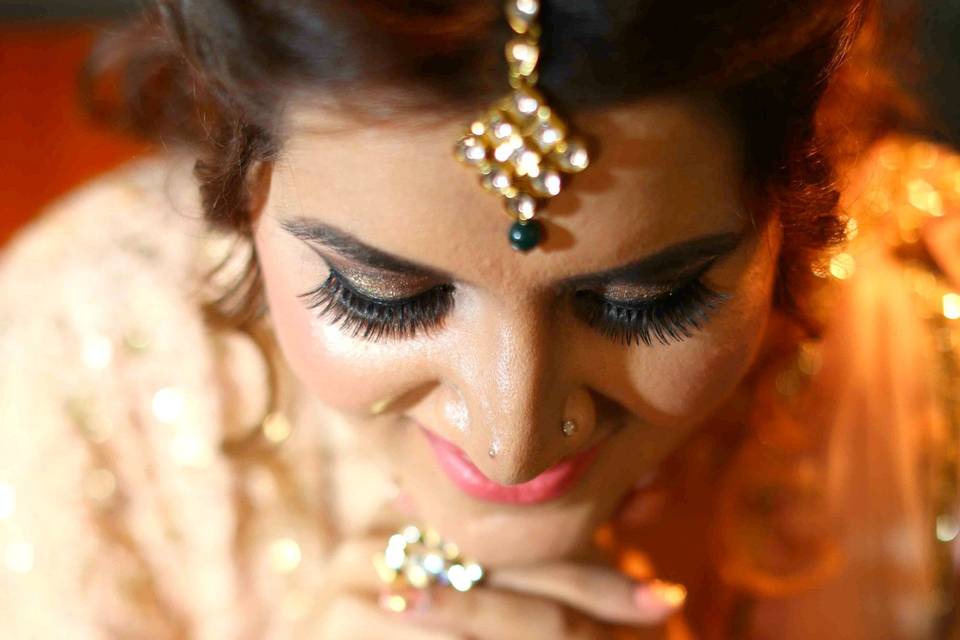 Bridal makeup