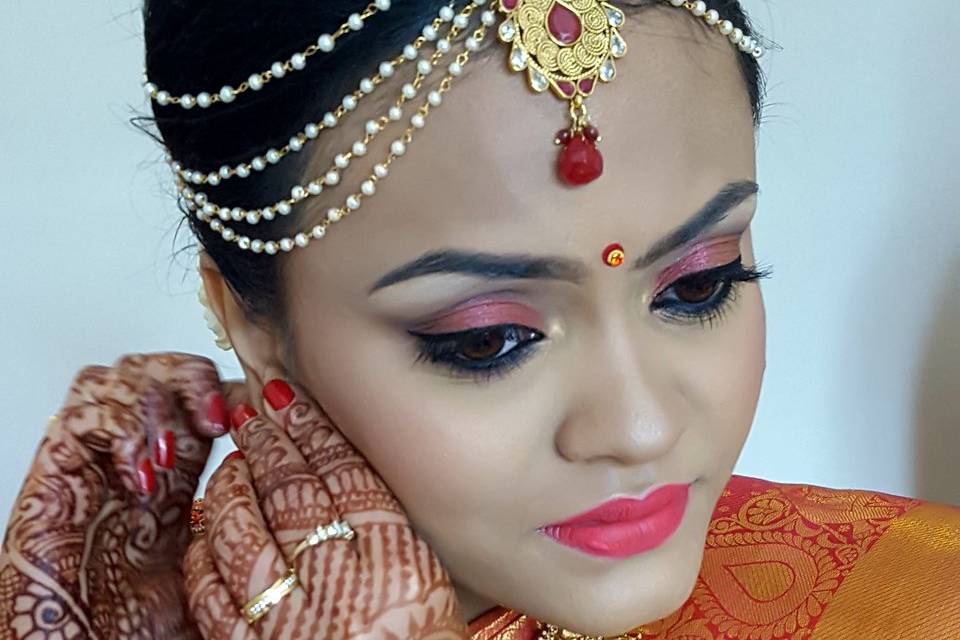 Mahuratham make-up