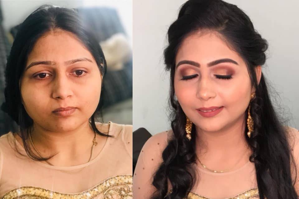 Bridal makeup