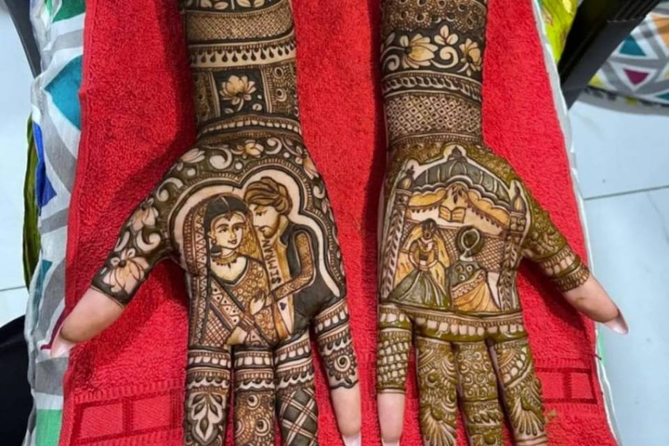 Bridal mehandi