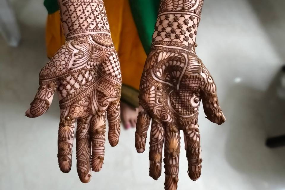 Indian mehandi design