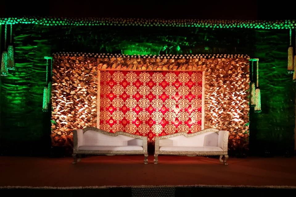 The stage