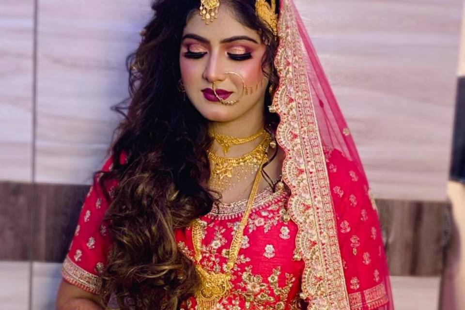 Bridal makeup