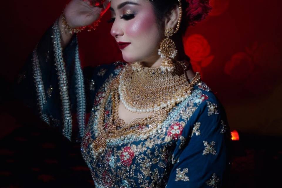 Bridal makeup