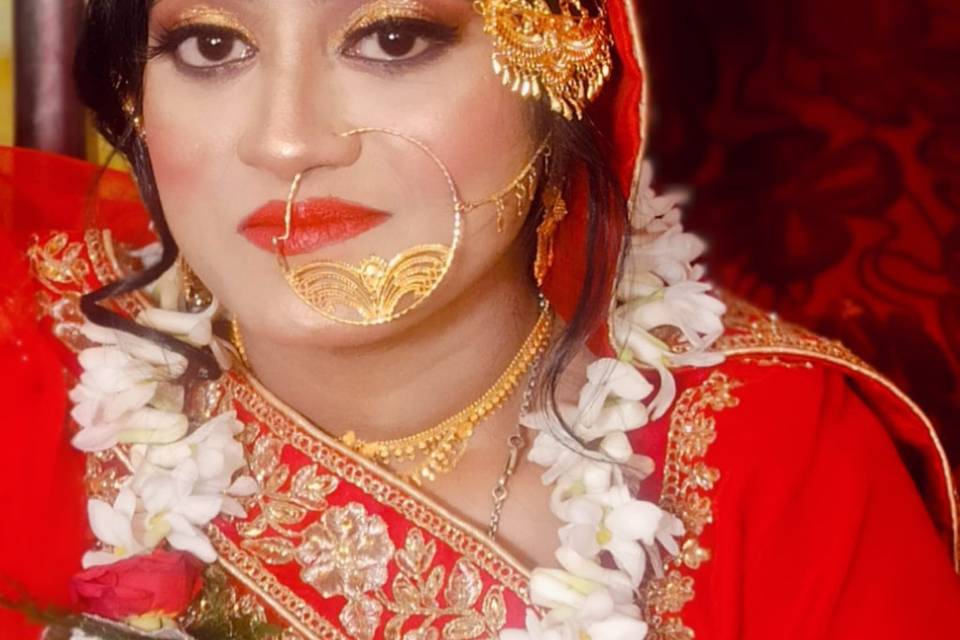 Bridal makeup