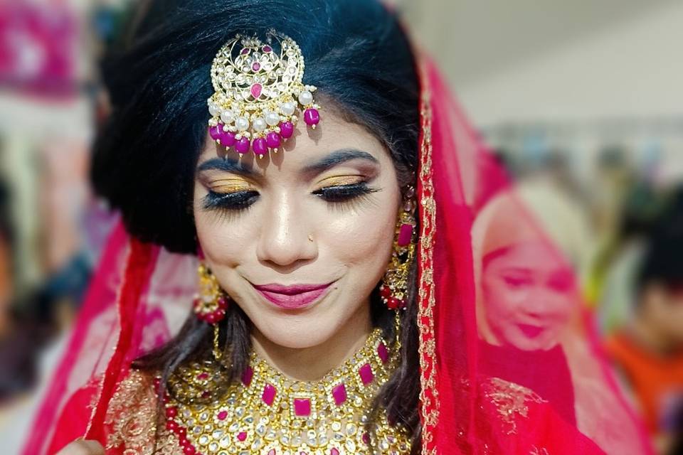 Bridal makeup