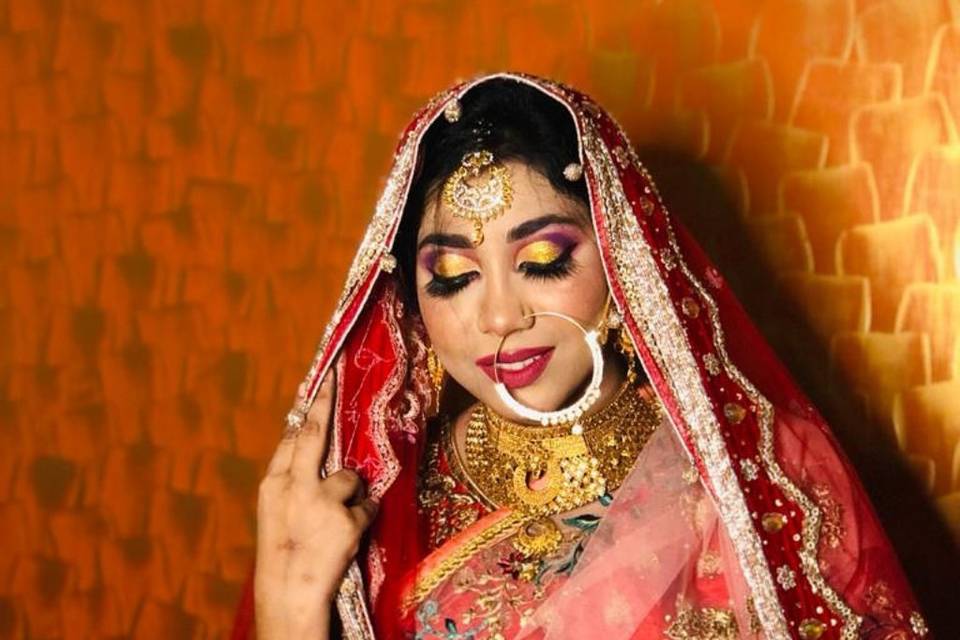 Bridal makeup