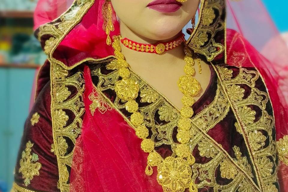 Bridal makeup