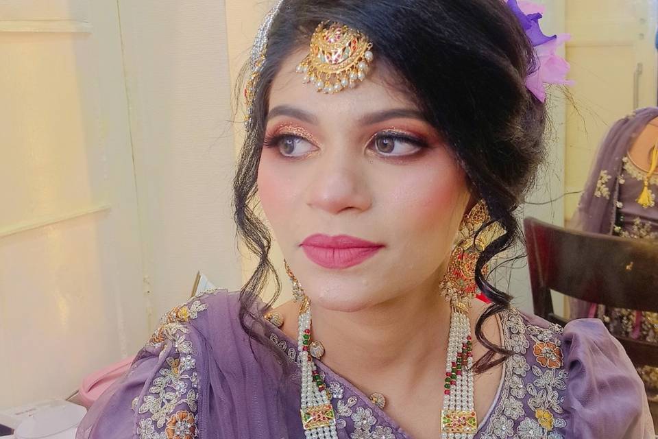 Bridal makeup