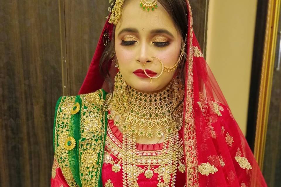 Bridal makeup