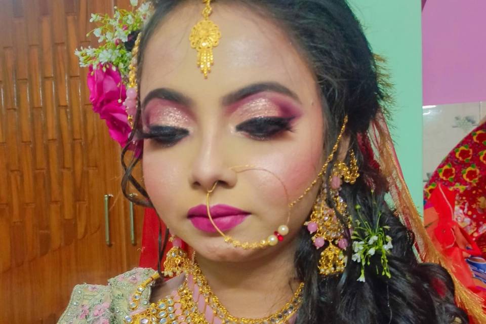 Bridal makeup