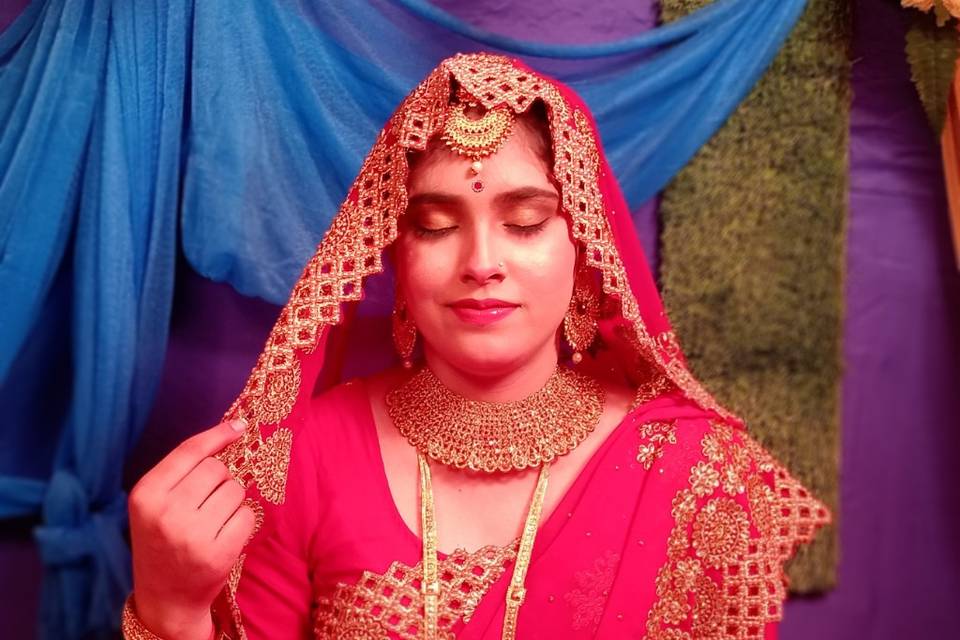 Bridal makeup