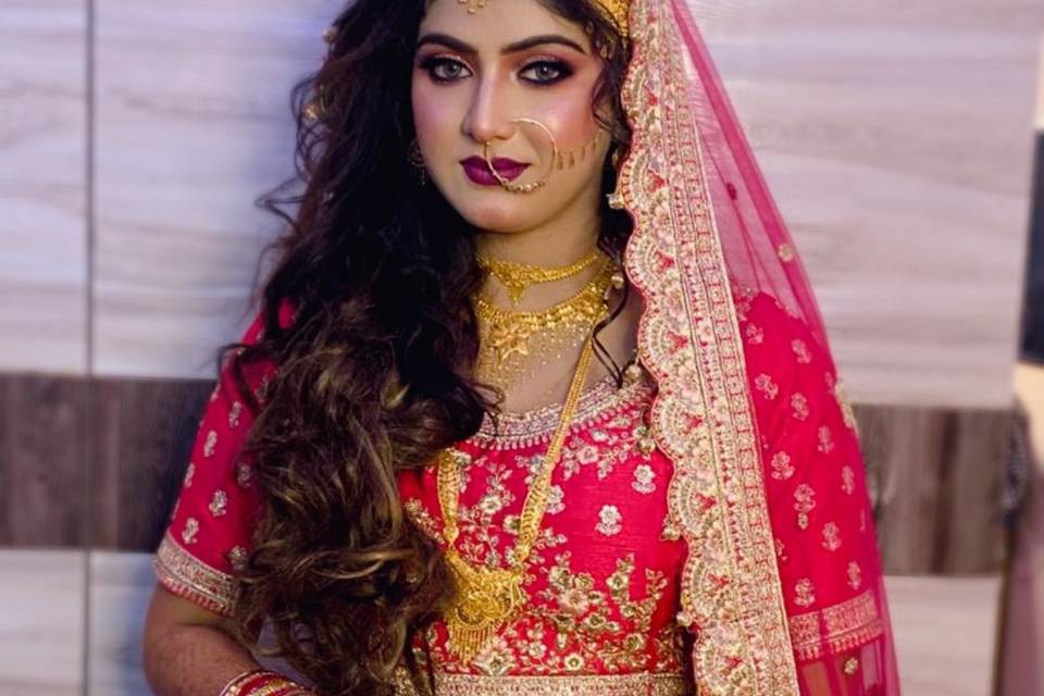 Bridal makeup