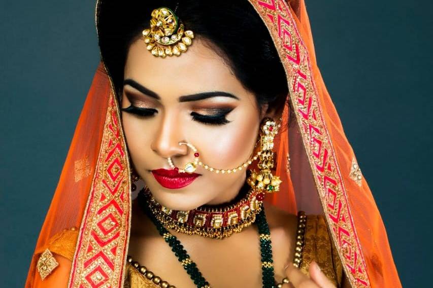 Bridal makeup