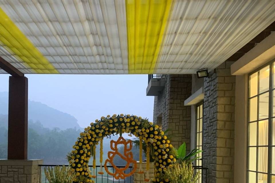 Haldi decor