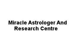 Miracle Astrologer And Research Centre