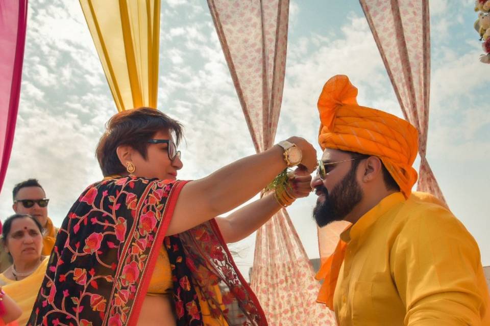 Haldi ceremony Rituals