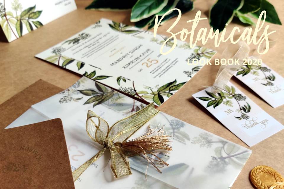 Modern invites & itineraries