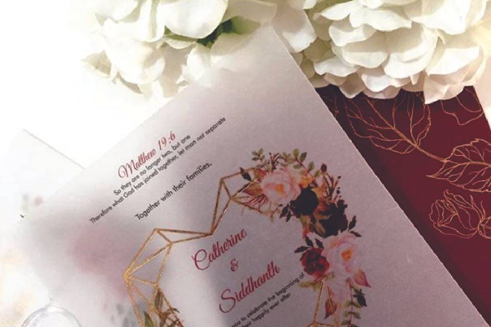 Vellum Cards in Modern Design