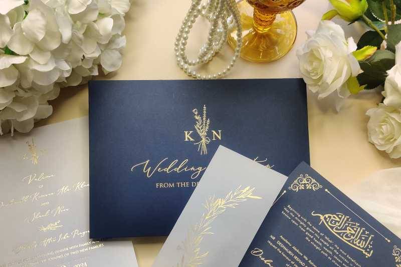 Muslim Wedding Card