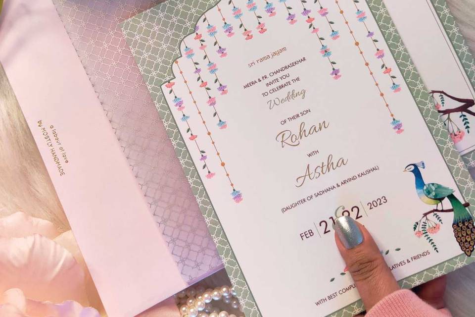 Ethnic Wedding Card