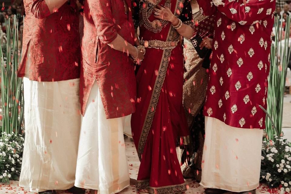Bride's entry