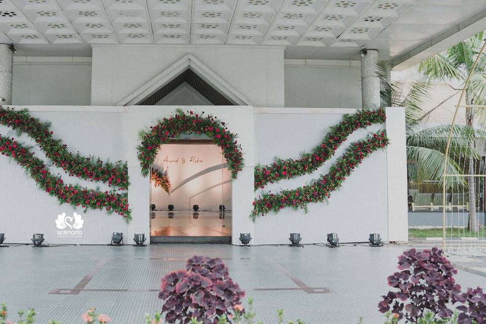 Wedding Entrance Decor