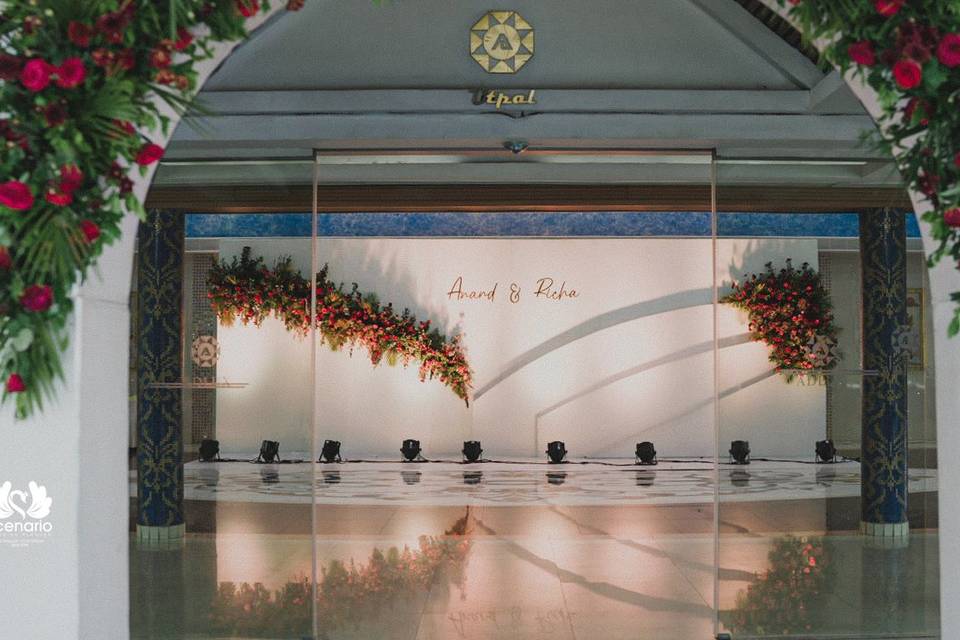 Wedding Entrance Decor