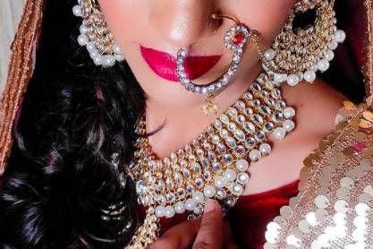 Bridal makeup