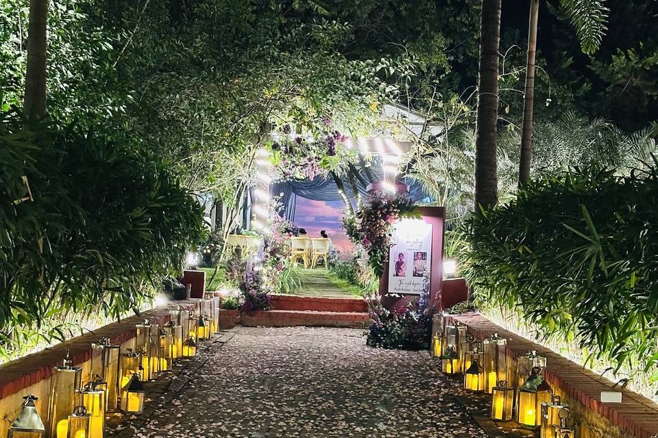 Pathway decor