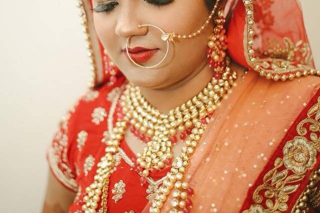 Bridal makeup