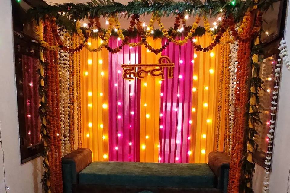 Haldi decor