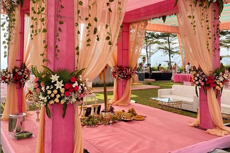 Wedding mandap