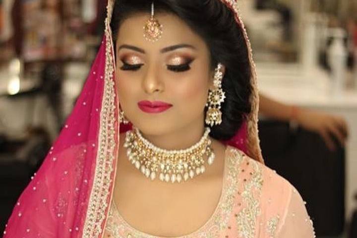 Bridal makeup