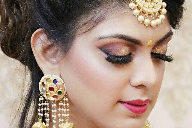 Bridal makeup