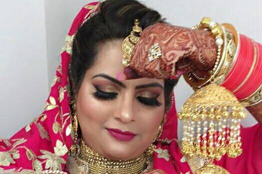 Bridal makeup