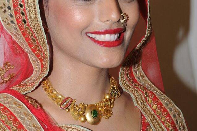 Bridal makeup