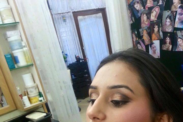 Bridal makeup