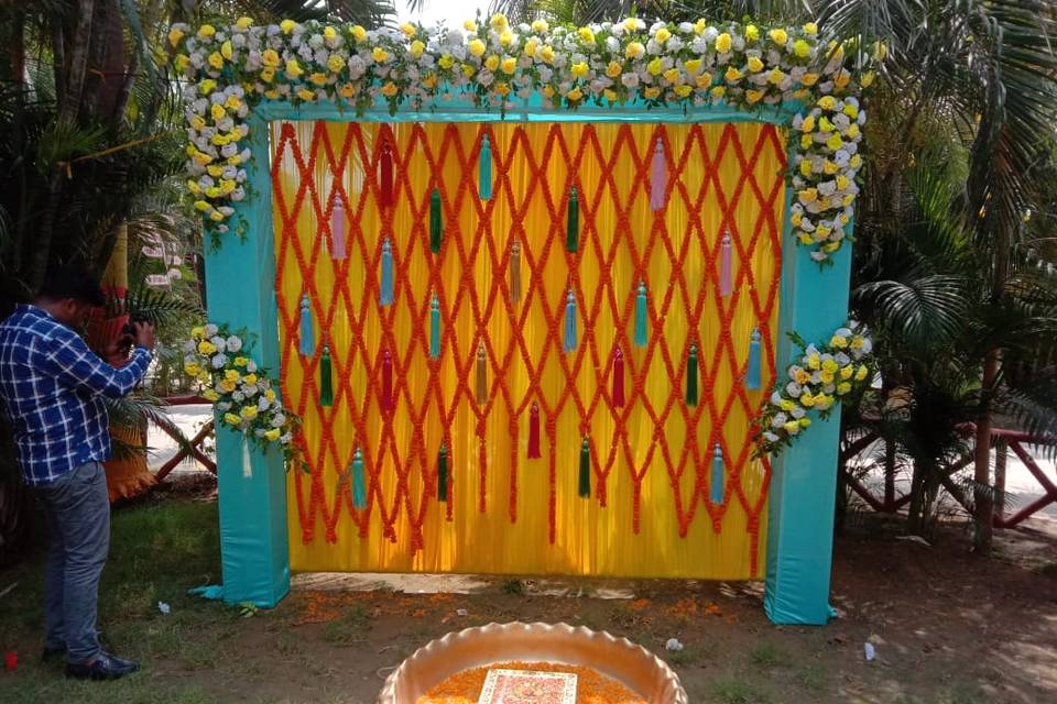 Haldi decor