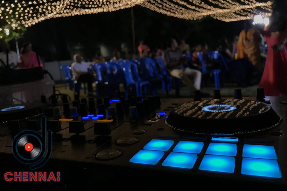 DJ setup