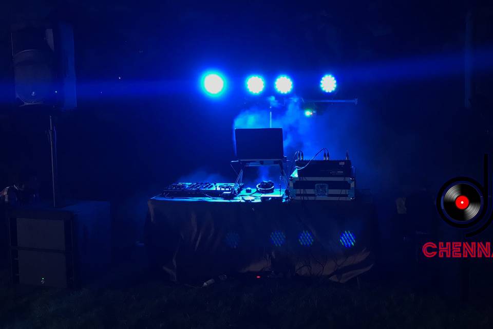 DJ setup