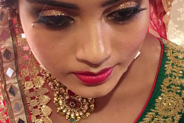 Bridal makeup