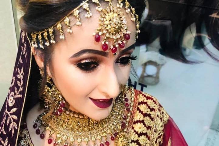 Bridal makeup