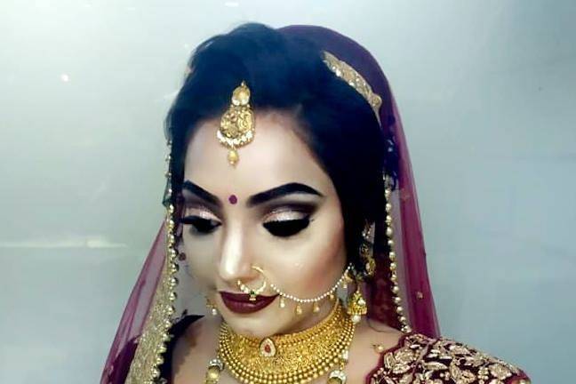 Bridal makeup