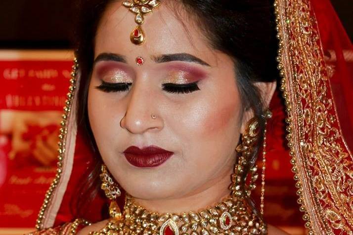 Bridal makeup