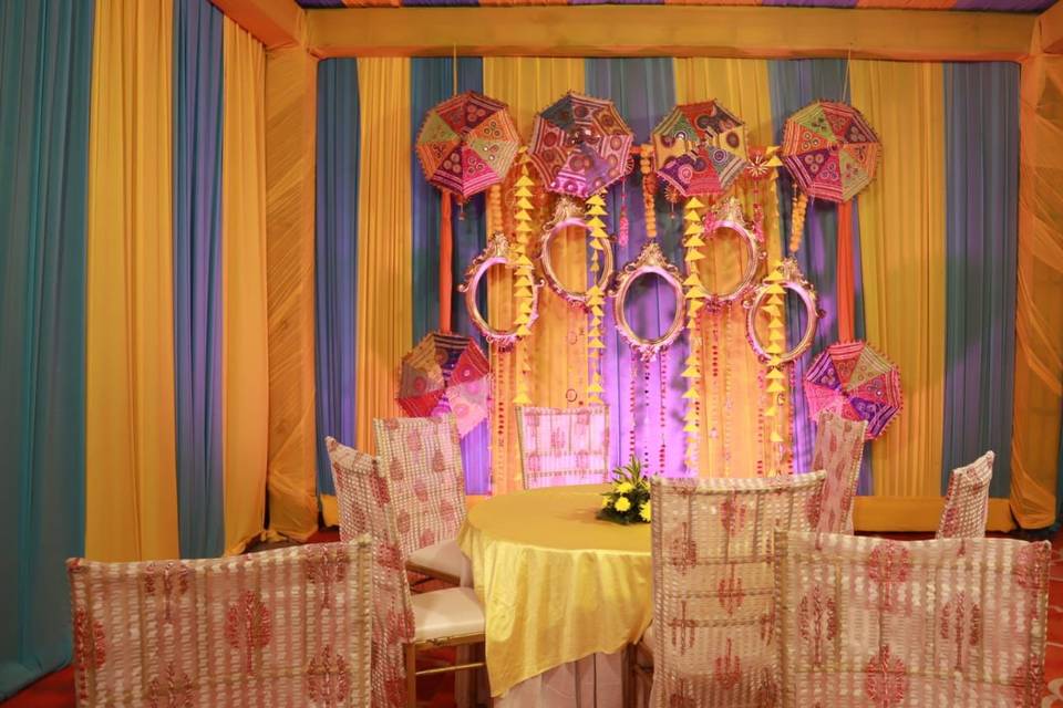 Haldi decor