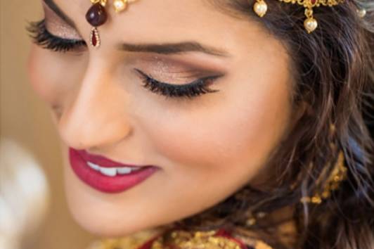 Bridal makeup