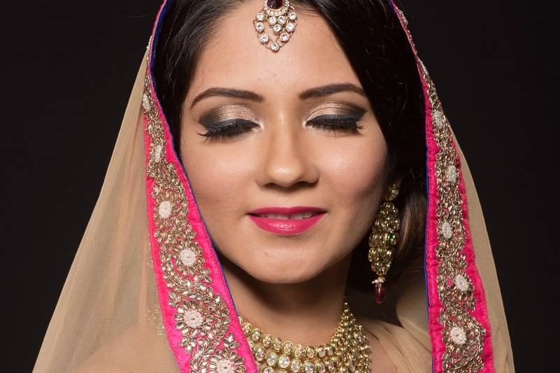 Bridal makeup