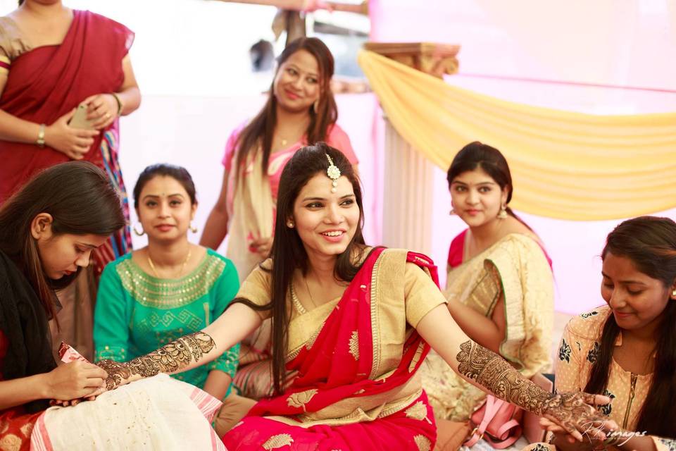 Mehendi ceremony