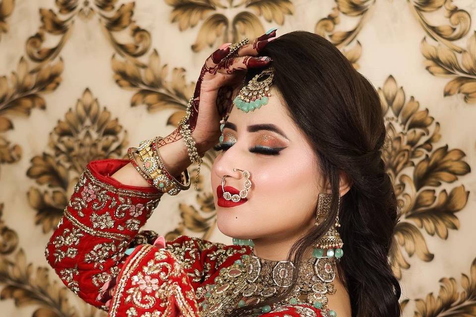 Bridal makeup